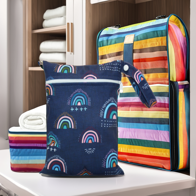 Wet Dry Bag Supplier - Mini Polyester Printed Design