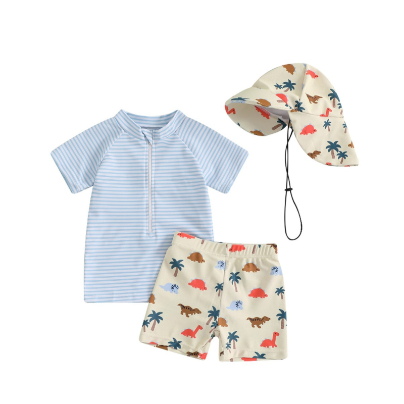 Toddler Swimwear Manufacturer - One-Piece Long Sleeve 70-110