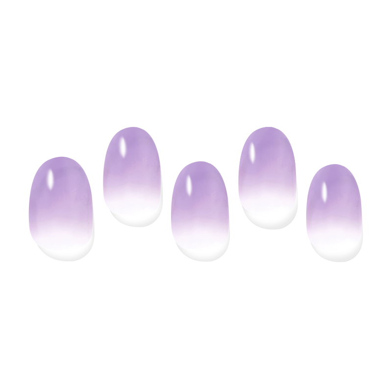 False Nails Factory - Natural Fit Reusable Jelly Glue UV Cover Glossy Manicure