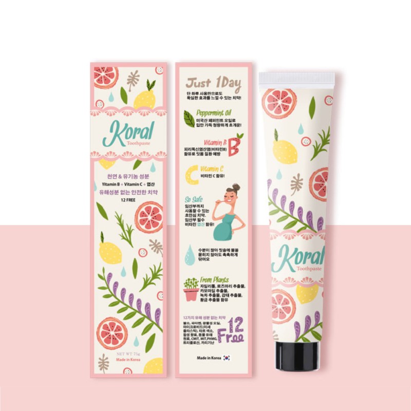 Toothpaste Manufacturer - OEM Oral Hygiene Natural Organic Ingredients Korean