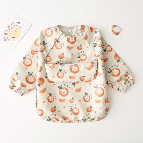 Long Sleeved Bibs Factory - With Pocket Waterproof Toddler