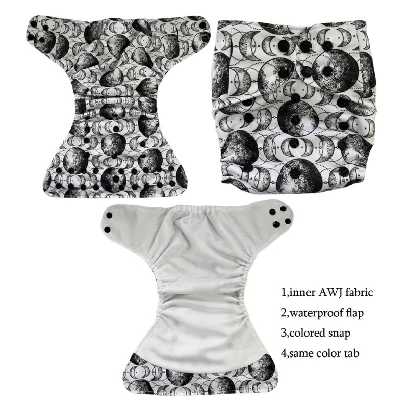 Bamboo Cloth Nappies Supplier - Custom Printed Eco Friendly