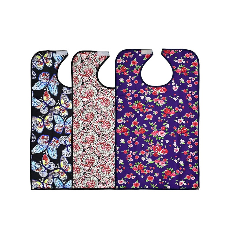 Adult Bibs Supplier - Waterproof Large Feeding Cloth