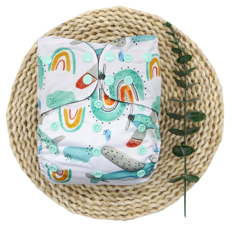 Baby Diaper Fabric Factory - Customized Print Raw Material