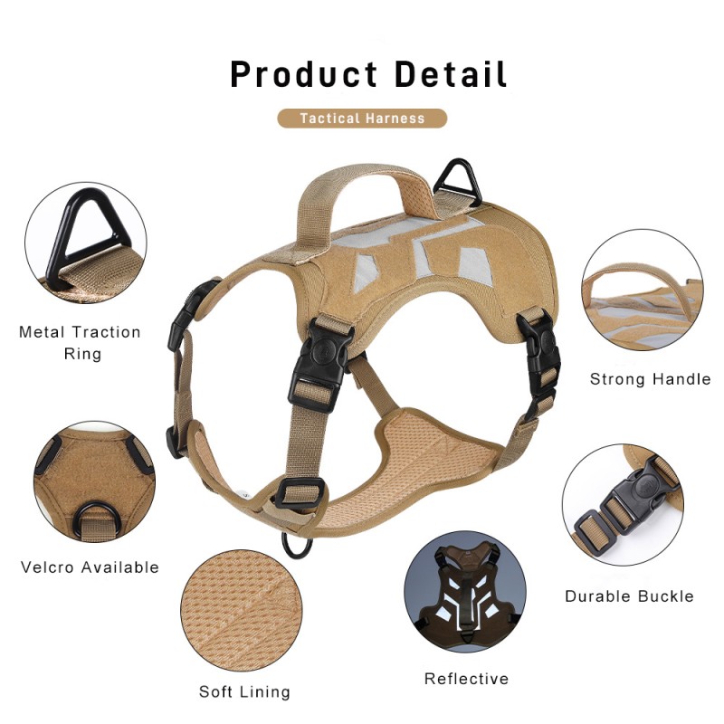 Pet Harness Factory - Custom Reflective for Large Dogs