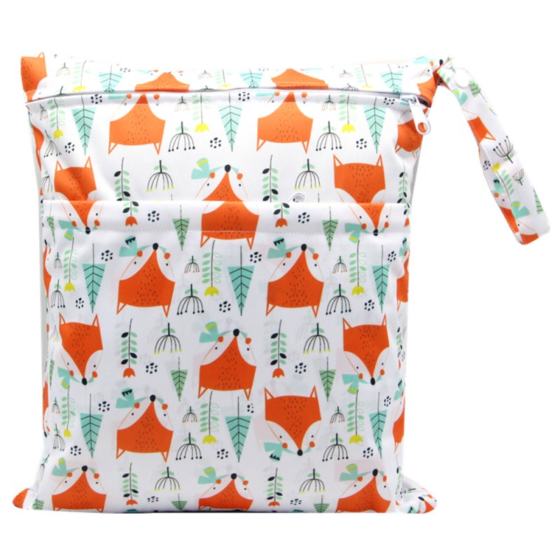 Wet Bag Factory - Double Zip Waterproof Printed