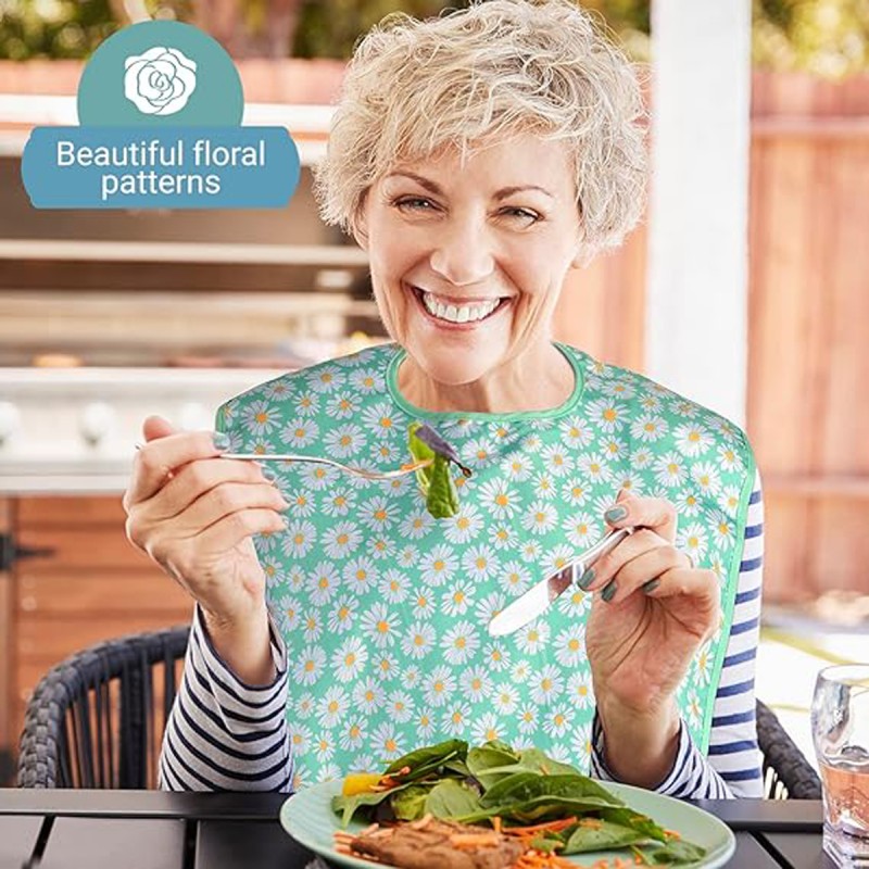 Adult Bibs Manufacturer - Reusable Waterproof Large