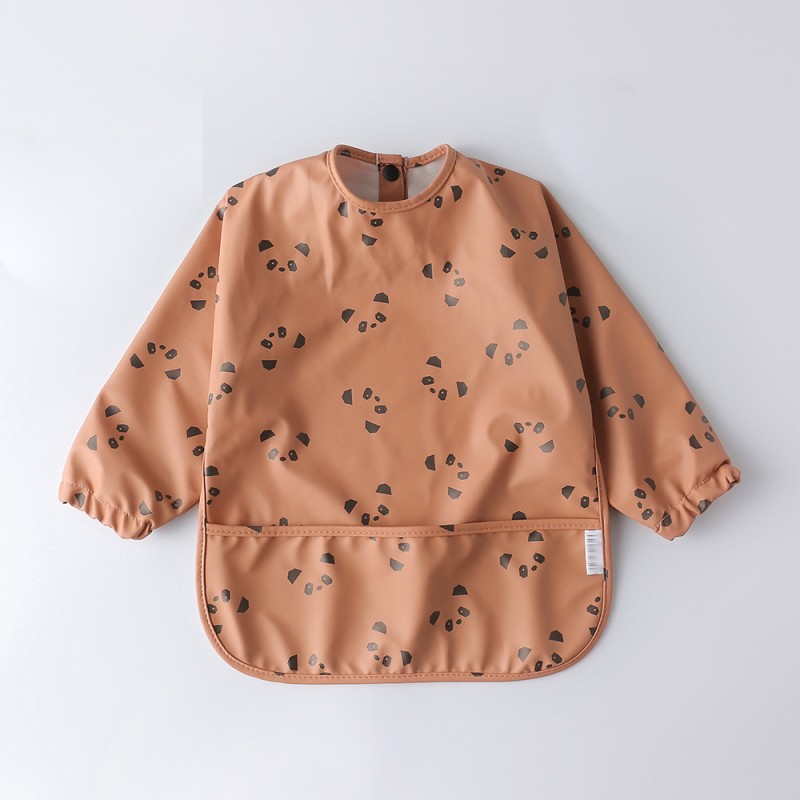 Long Sleeved Bibs Factory - With Pocket Waterproof Toddler