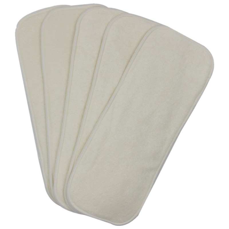 Cotton Insert Supplier - 2 Layers Thicker Prefold Trifold