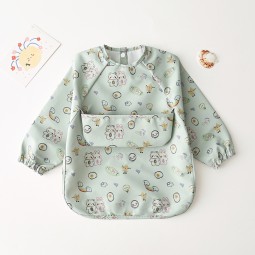 Long Sleeved Bib Factory - With Pocket Toddler 6-24