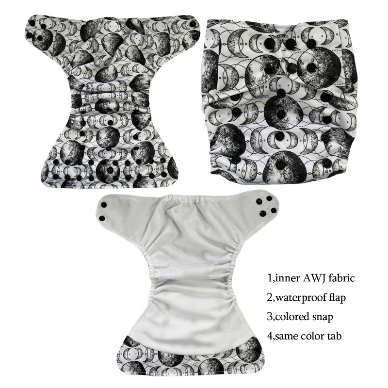 Baby Nappies Factory - Adjustable Reusable AWJ Pocket