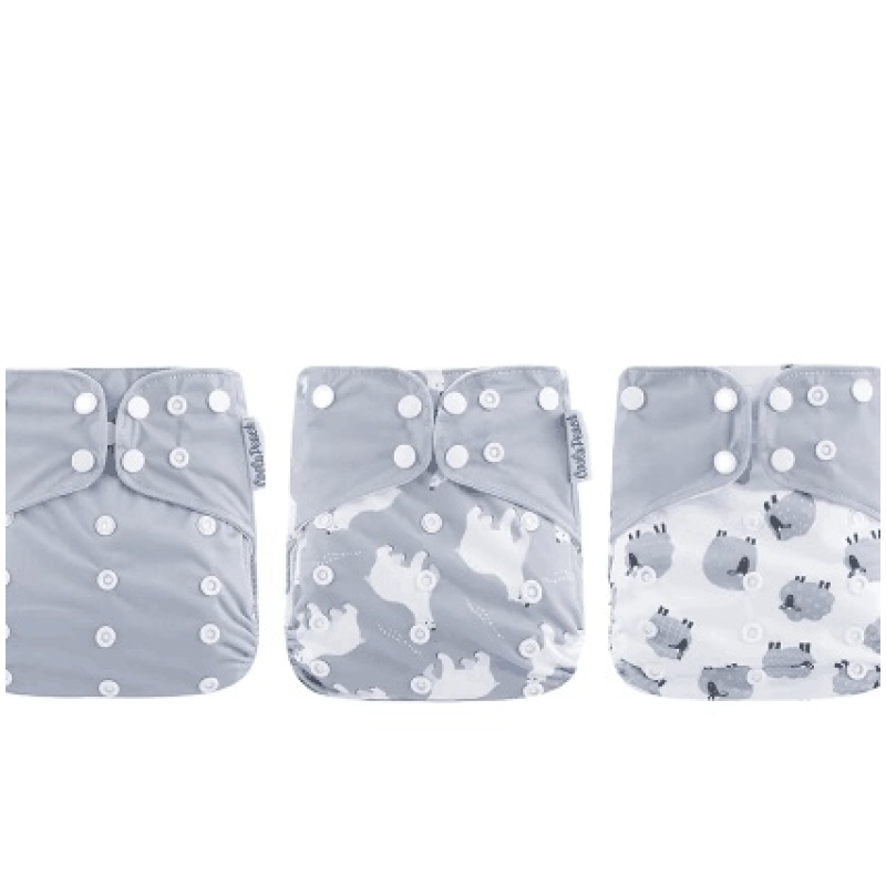 Baby Diapers Manufacturer - Coola Peach 3pcs Set Waterproof