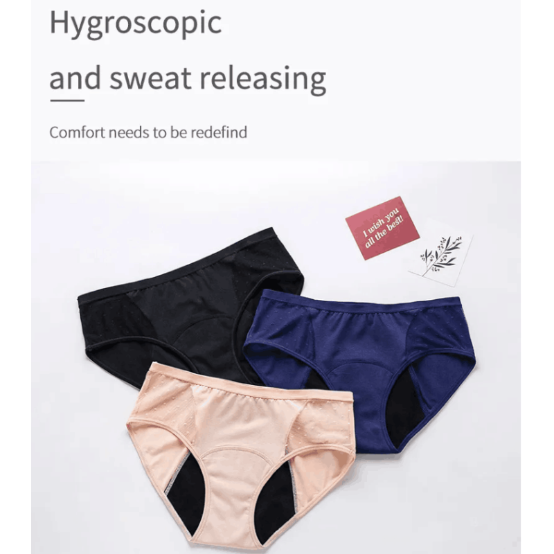Menstrual Panties Supplier - Mora Mona Women Soft Breathable