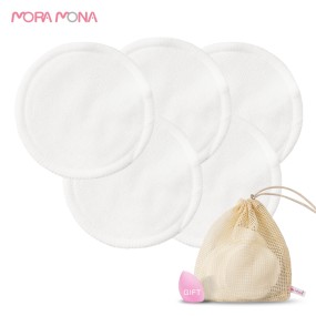 Makeup Remover Pads Supplier - Mora Mona 5pcs/pack Bamboo