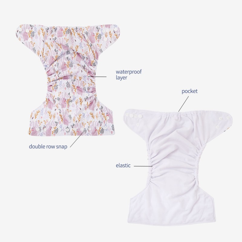 Baby Diaper Manufacturer - Coola Peach One Size Adjustable