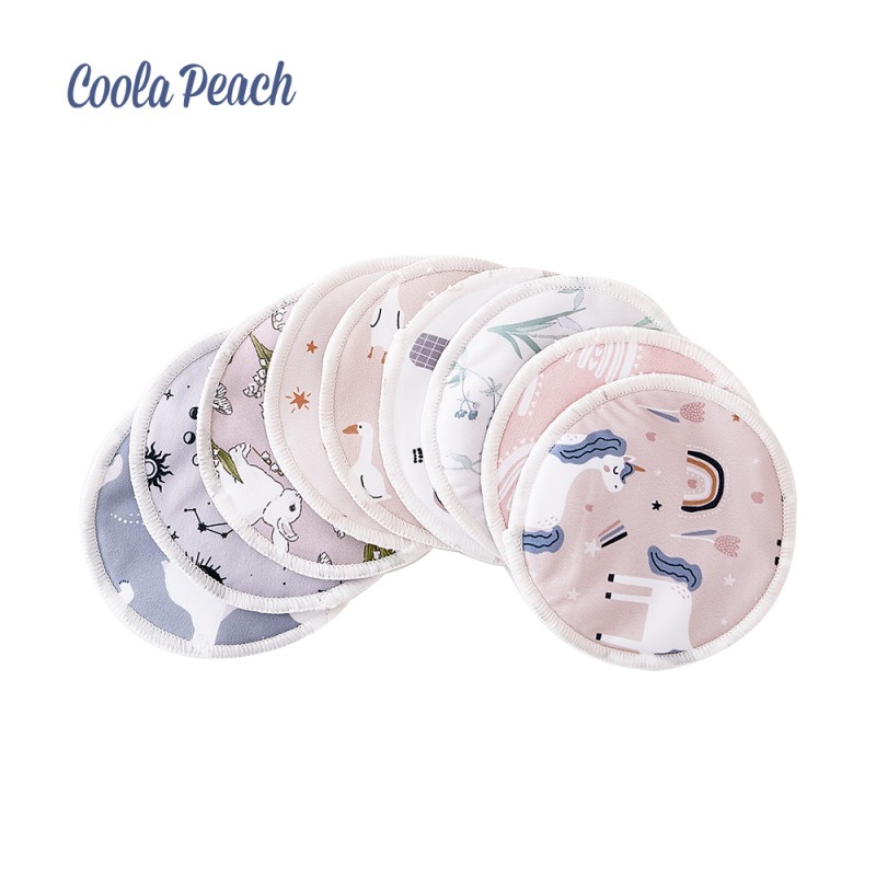 Nursing Pads Manufacturer - Coola Peach Reusable 10pcs