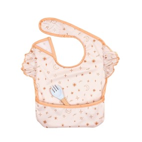 Baby Bibs Factory - Coola Peach Waterproof Light Weight
