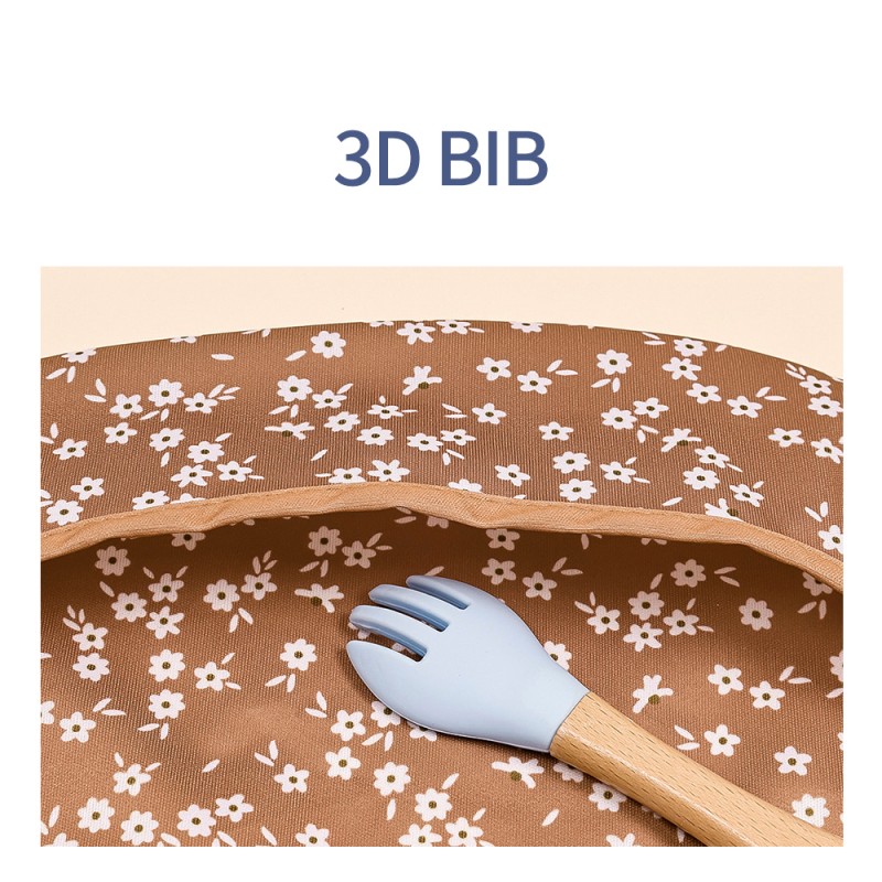 Baby Bibs Factory - Coola Peach Waterproof Light Weight