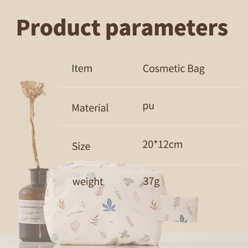 Cosmetic Bag Supplier - Mora Mona Waterproof PU Portable