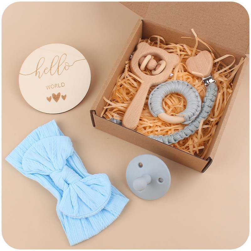 Baby Gift Set Supplier - Newborn Beech Teether Headband