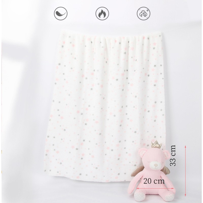 Baby Blanket Set Supplier - Gift Box Bear Polyester Flannel