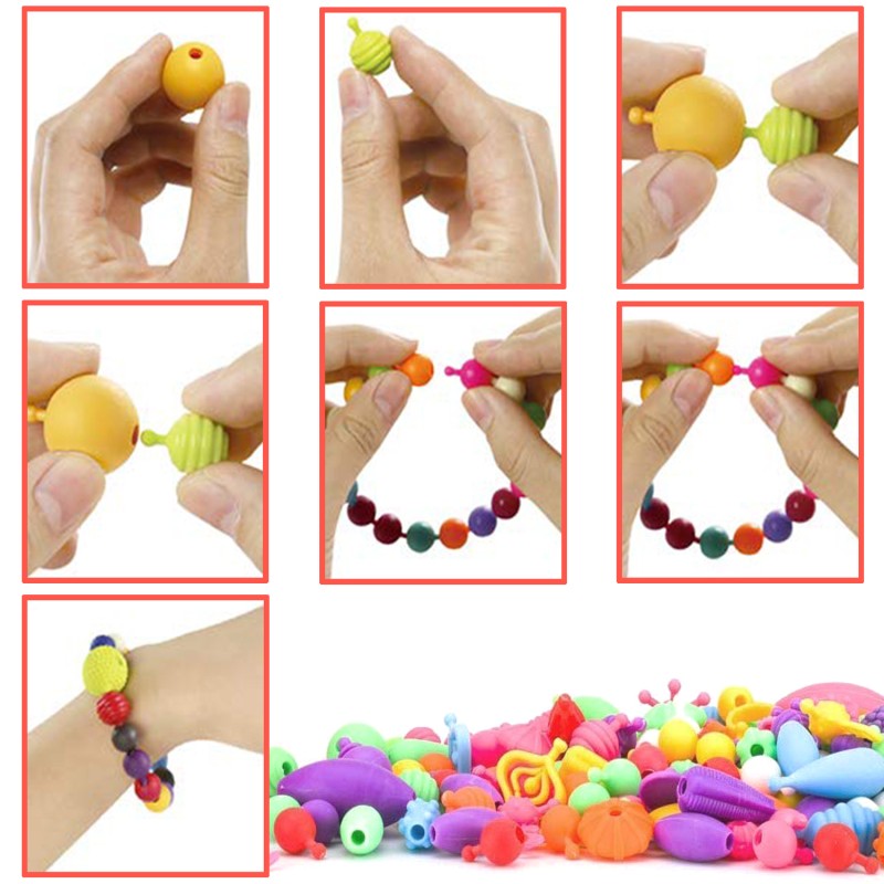 Pop Beads Factory - 600pcs Jewelry Making Storage
