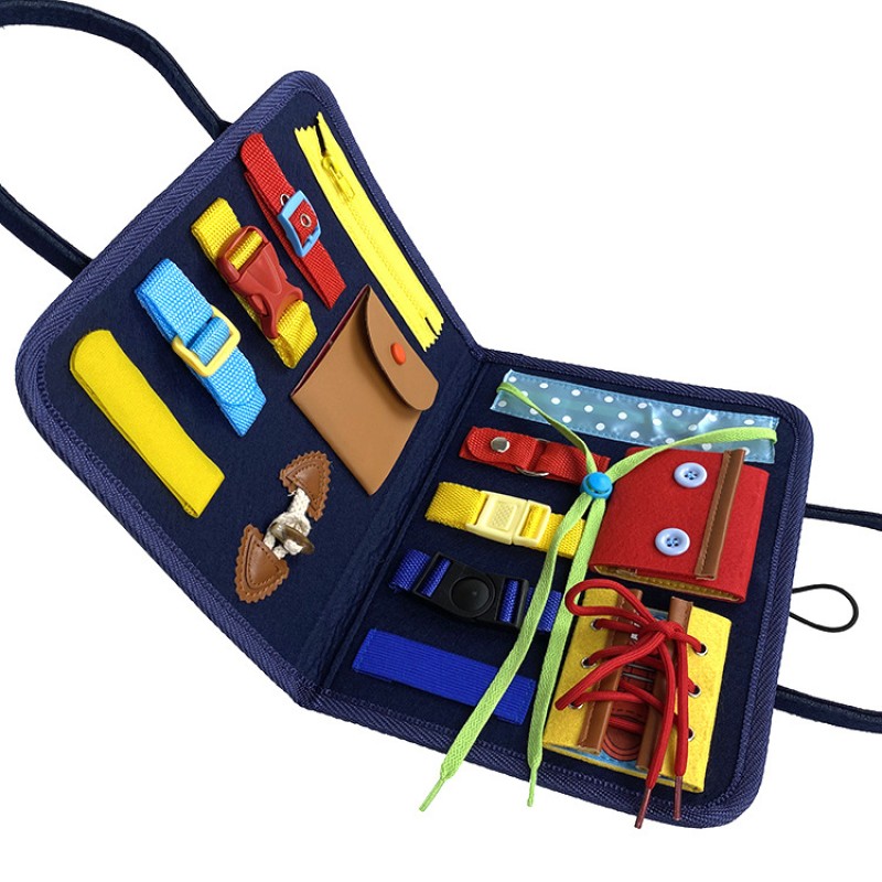 Busy Board Factory - Montessori Foldable Sensory Toys