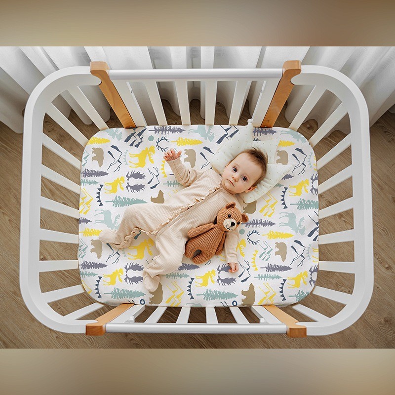 Crib Sheets Factory - Fitted Cotton Durable 100%