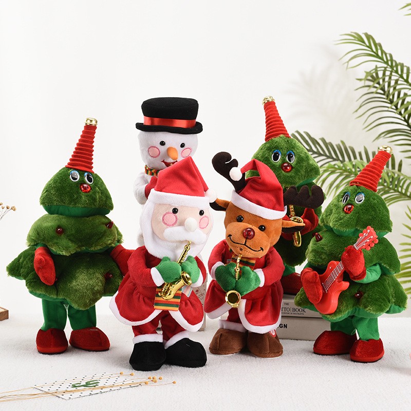 Plush Toy Manufacturer - Christmas Electric Twerk Music