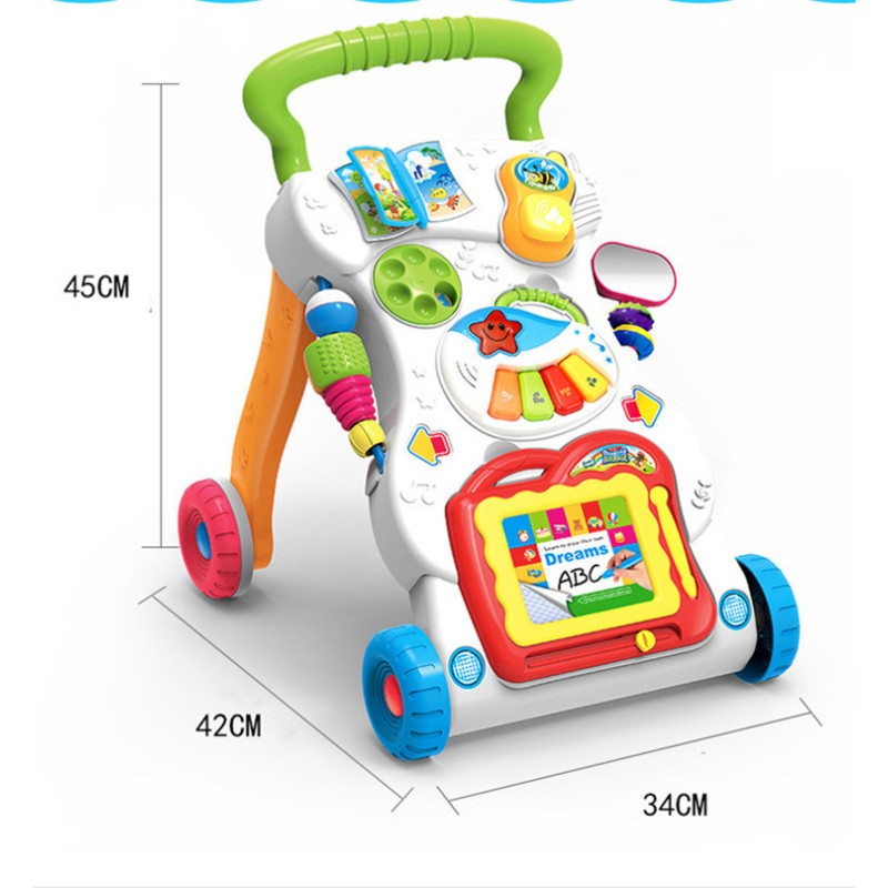 Baby Walker Supplier - Multifunctional Anti-rollover Music