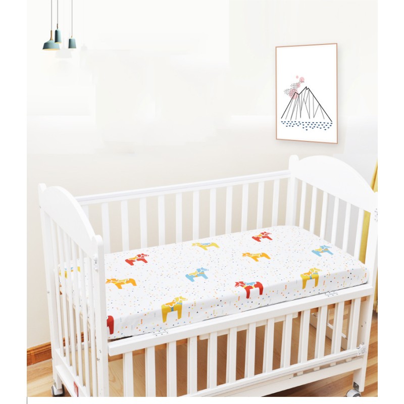 Crib Sheet Manufacturer - Elastic Fitted 100% Cotton