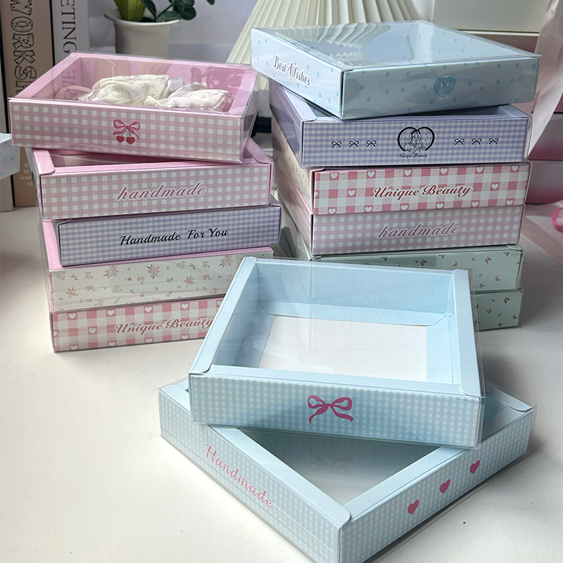 Hair Tie Gift Box Manufacturer - Custom Clear PVC Cover Display Packaging Wholesale