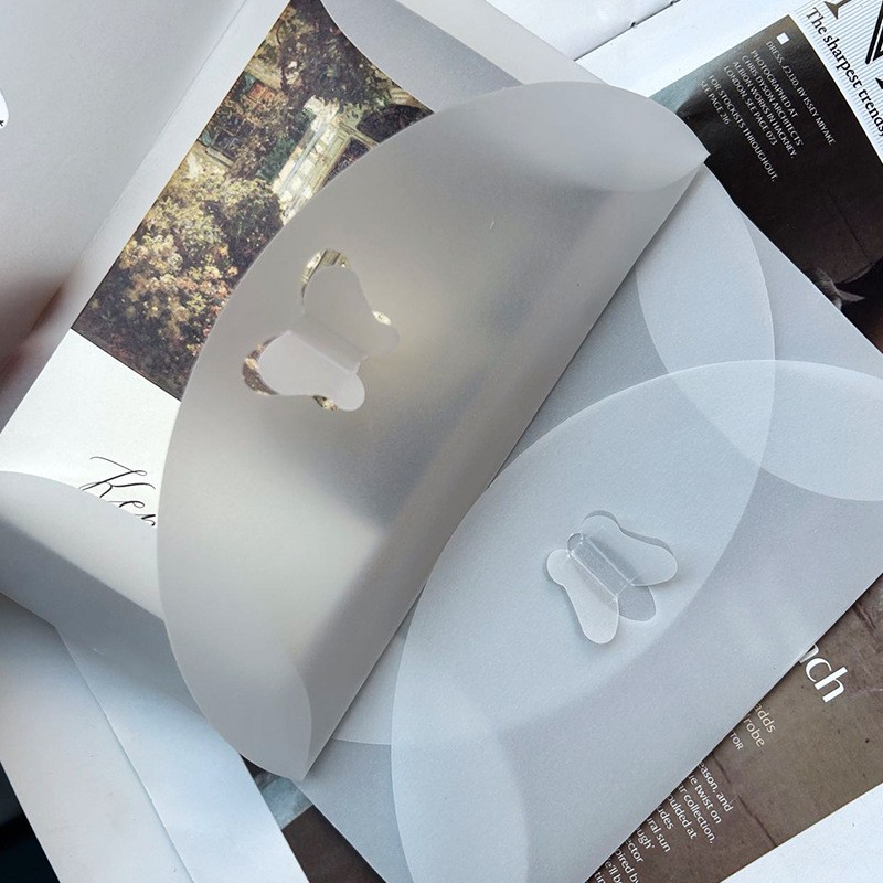 Sulfuric Acid Paper Envelope Manufacturer - Custom Translucent Butterfly Buckle Cover
