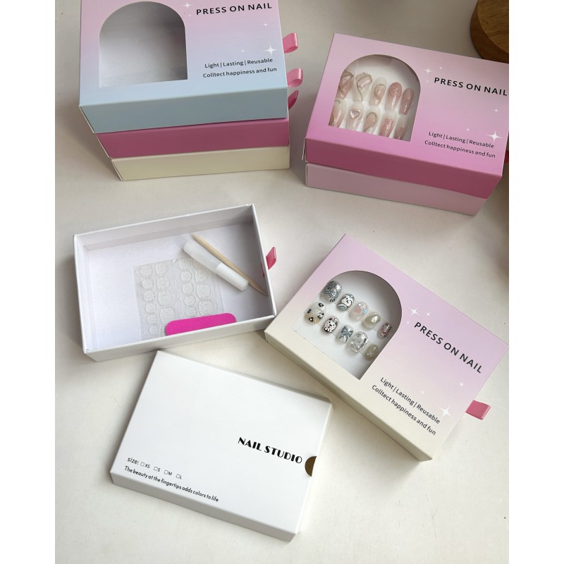 Nail Box Packaging Manufacturer - Custom Gift Box for Kid Nails Gel Kit Wholesale