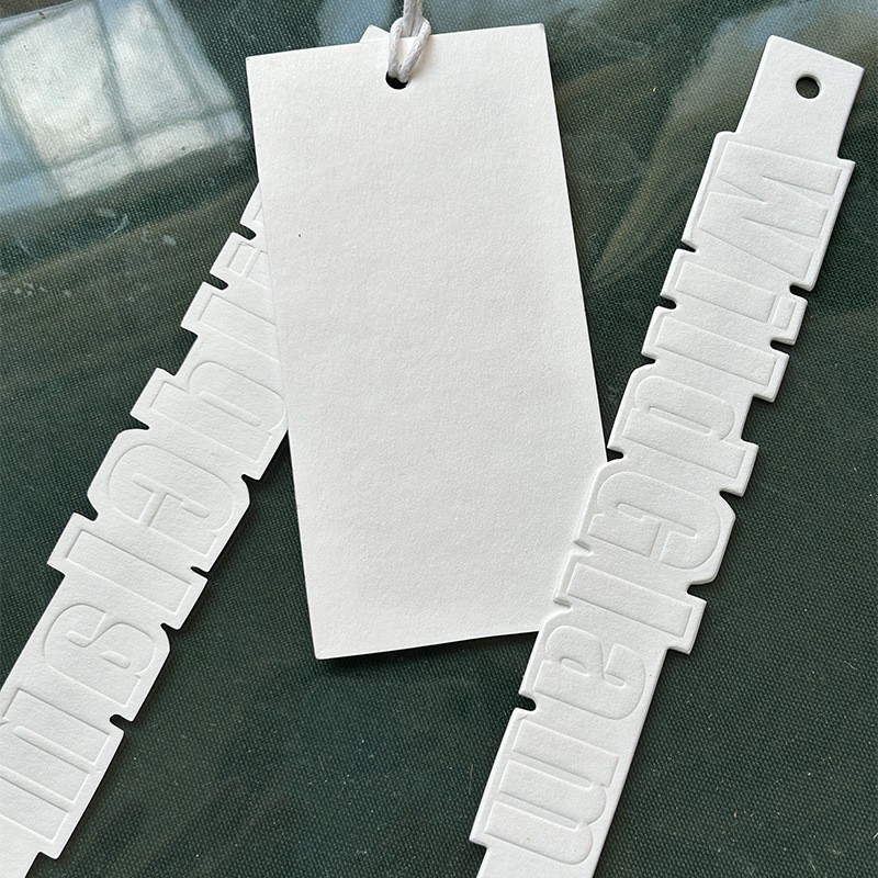 Clothing Price Tag Manufacturer - Thickened Writable Cotton Art Paper Custom Label