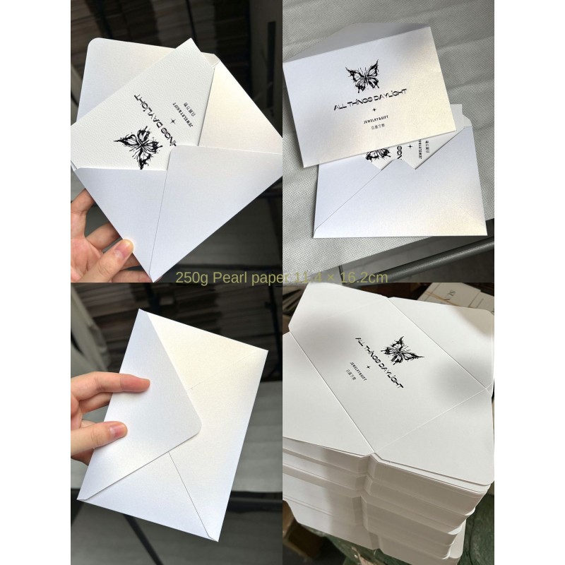 Pearl Kraft Envelope Manufacturer - Custom Luxury Wedding Party Invitation Gift Card