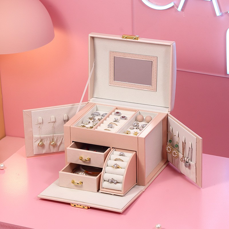 Jewelry Case Factory - PU Leather Wooden Gift Box