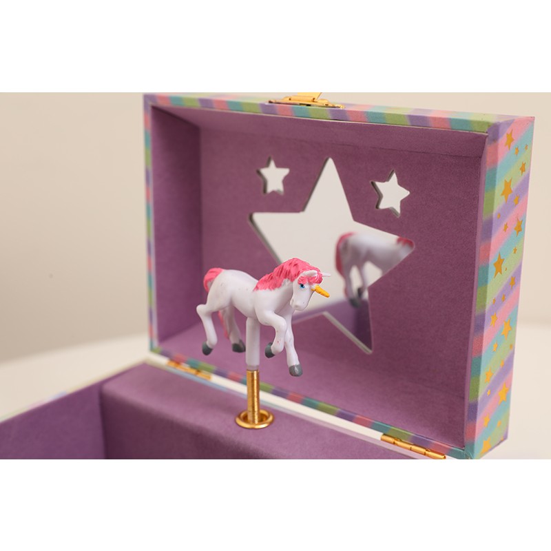 Musical Jewelry Box Factory - Unicorn Doll Spinning Toy
