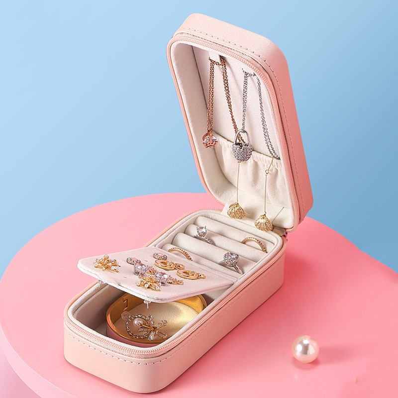 Travel Jewelry Case Factory - Leather Carrying Organizer Bag