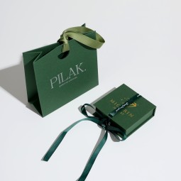 Jewelry Gift Bag Factory - Custom Printed Paper Bag with Bow