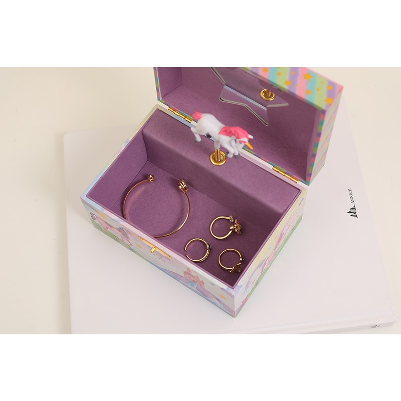 Musical Jewelry Box Factory - Unicorn Doll Spinning Toy