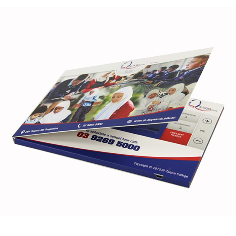 Video Brochure Manufacturer - Custom LCD Wedding Invitation