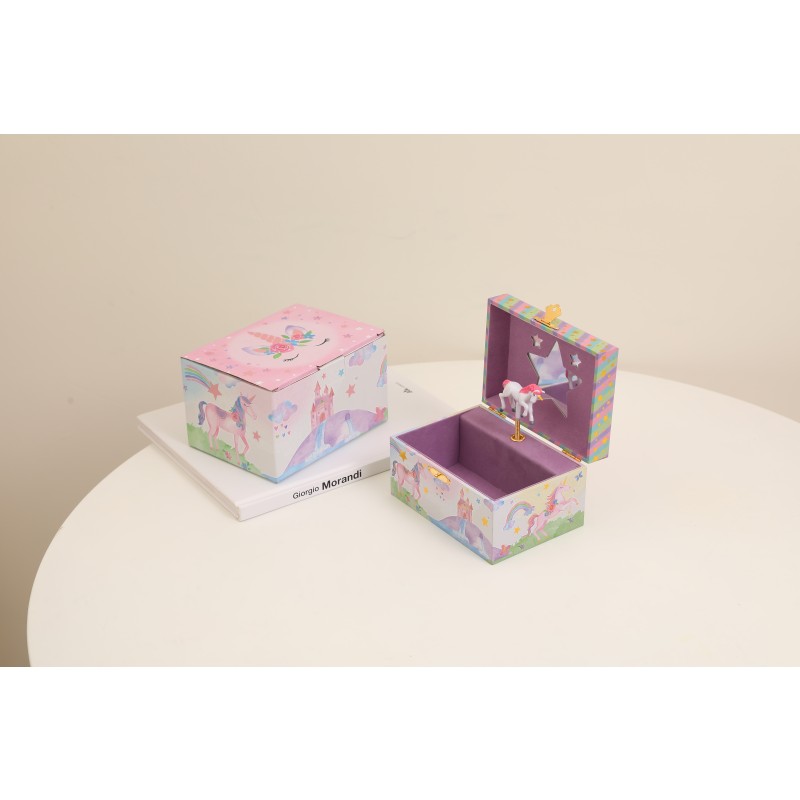 Musical Jewelry Box Factory - Unicorn Doll Spinning Toy