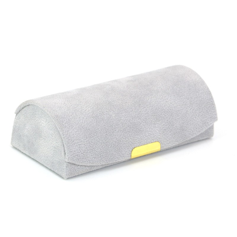 Travel Jewelry Case Factory - Custom Velvet Semicircle Design
