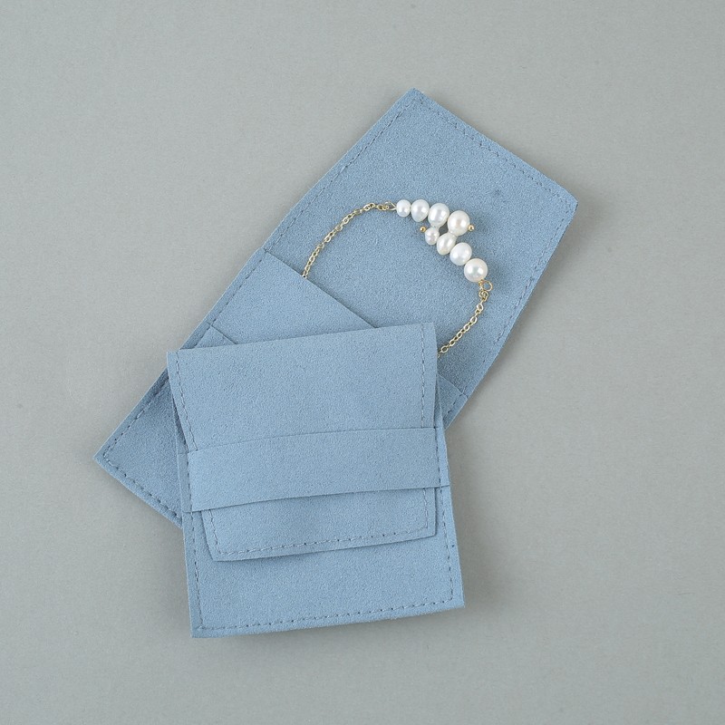 Microfiber Jewelry Pouch Factory - Luxury Envelope Flap Design
