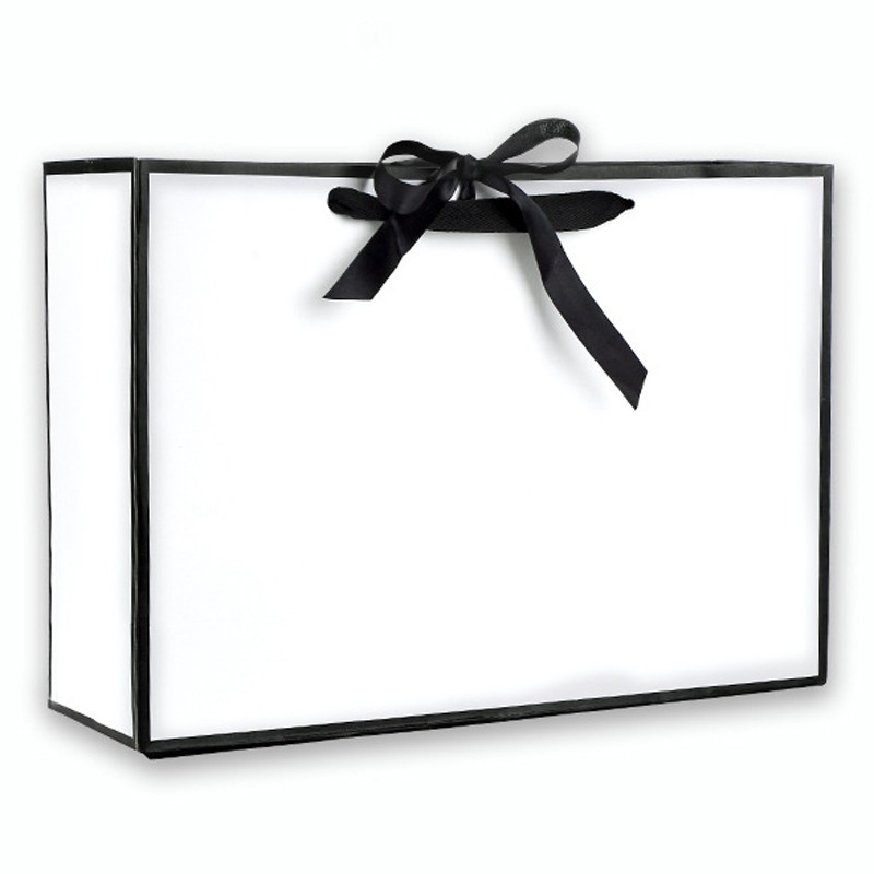 Packaging Paper Bag Factory - Custom Ribbon Handle Luxury