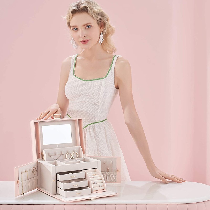 Jewelry Case Factory - PU Leather Wooden Gift Box