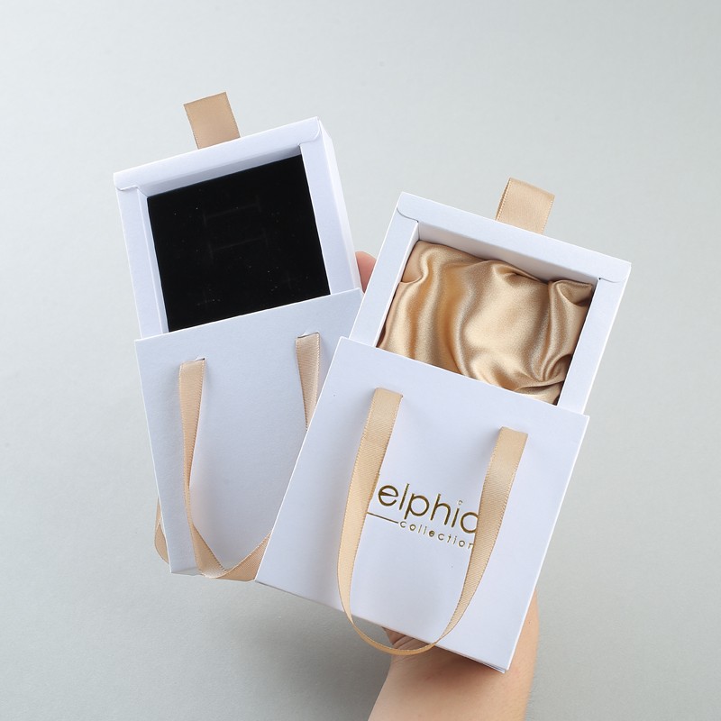 Jewelry Box Factory - Pink Cardboard Drawer Sliding Packaging