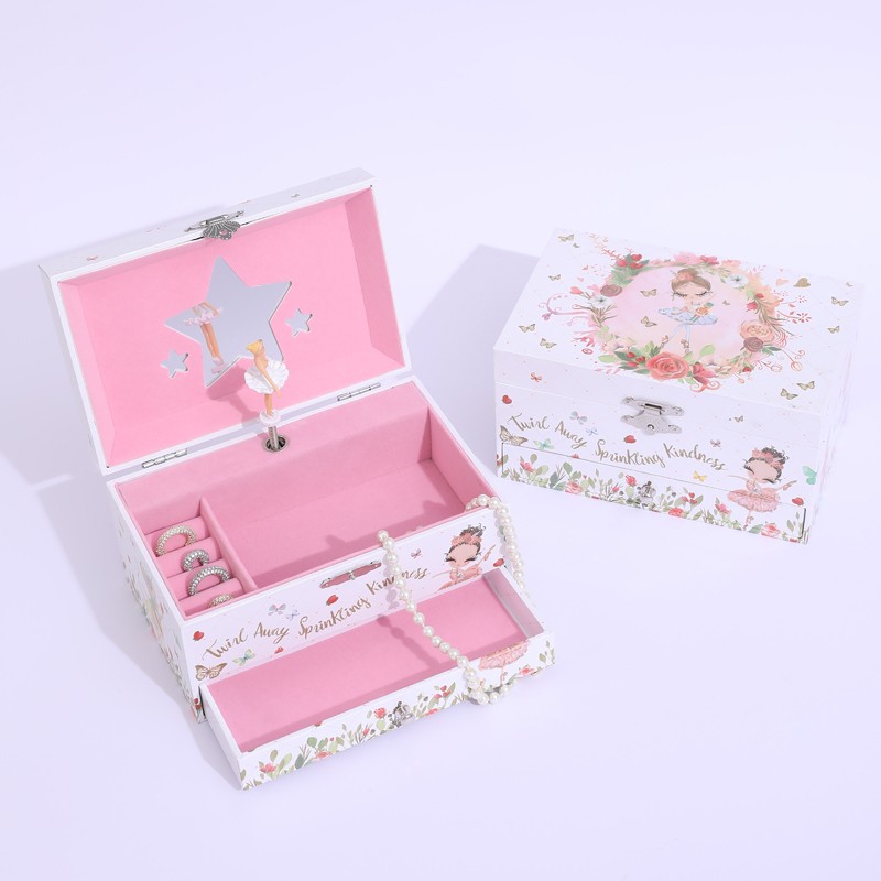 Wooden Music Box Manufacturer - Multifunctional Jewelry Storage
