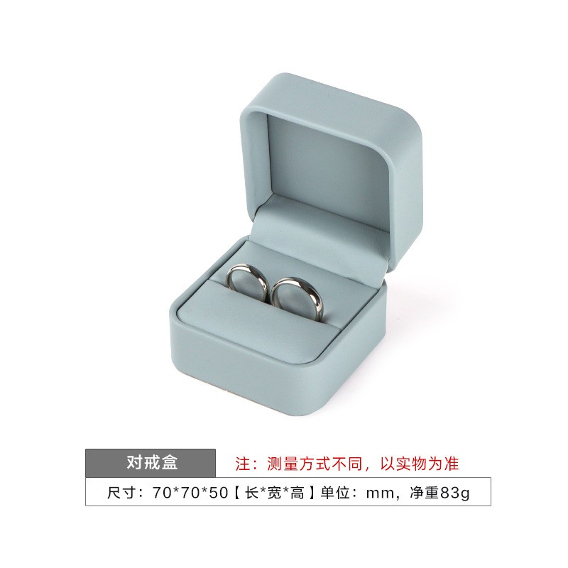 Ring Box Manufacturer - Custom PU Leather Wedding Proposal